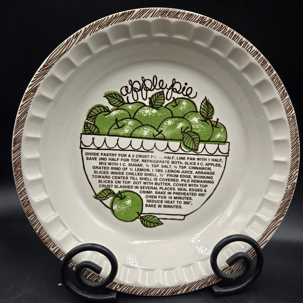 CottageCore Apple Pie Recipe Dish 11